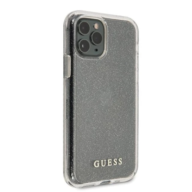 Чохол Guess Glitter для iPhone 11 Pro Silver (GUHCN58PCGLSI)