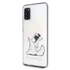 Чохол Karl Lagerfeld Choupette Fun для Samsung Galaxy A41 (A415) Transparent (KLHCA41CFNRC)