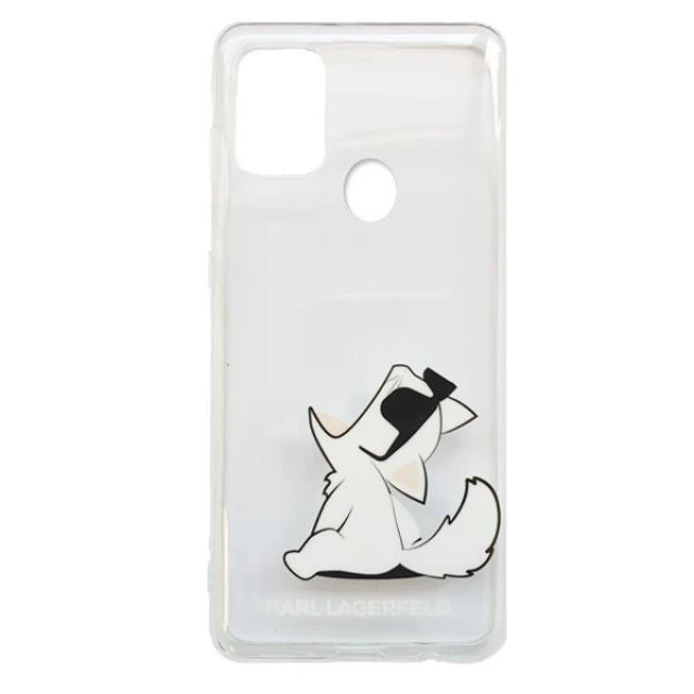 Чохол Karl Lagerfeld Choupette Fun для Samsung Galaxy M21 Transparent (KLHCM21CFNRC)