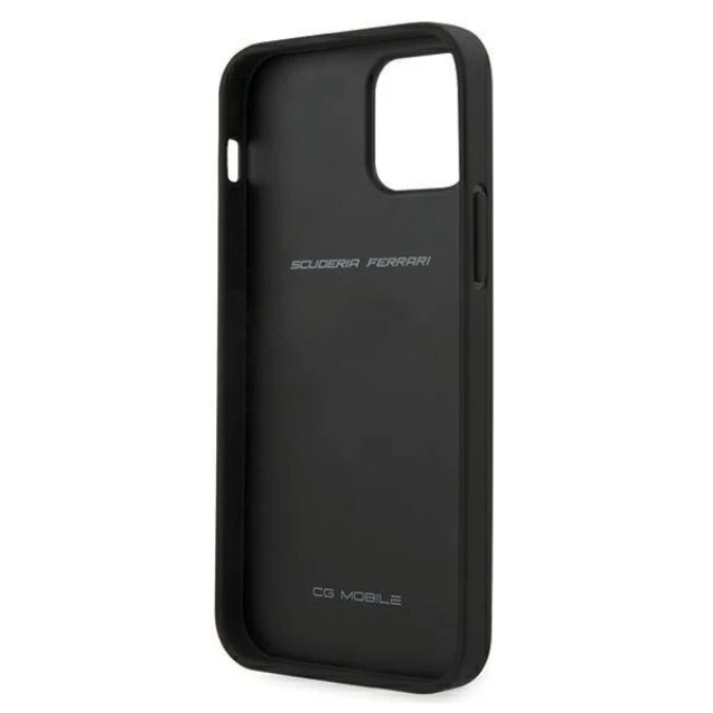 Чехол Ferrari для iPhone 12 | 12 Pro Off Track Perforated Black (FEOGOHCP12MBK)