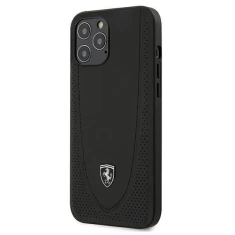 Чохол Ferrari для iPhone 12 Pro Max Off Track Perforated Black (FEOGOHCP12LBK)