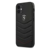 Чохол Ferrari для iPhone 12 mini Off Track Quilted Black (FEHQUHCP12SBK)