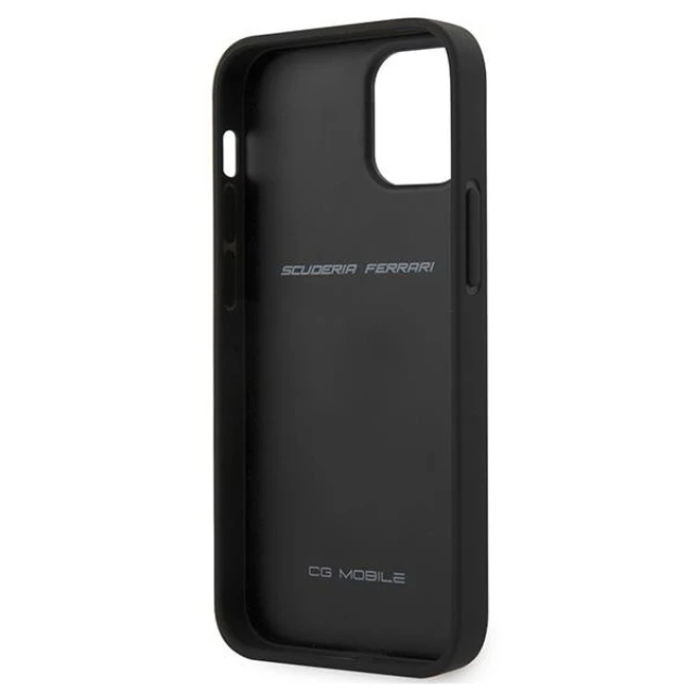 Чохол Ferrari для iPhone 12 mini Off Track Quilted Black (FEHQUHCP12SBK)