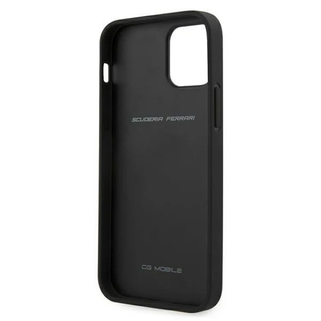 Чохол Ferrari для iPhone 12 Pro Max Off Track Quilted Black (FEHQUHCP12LBK)
