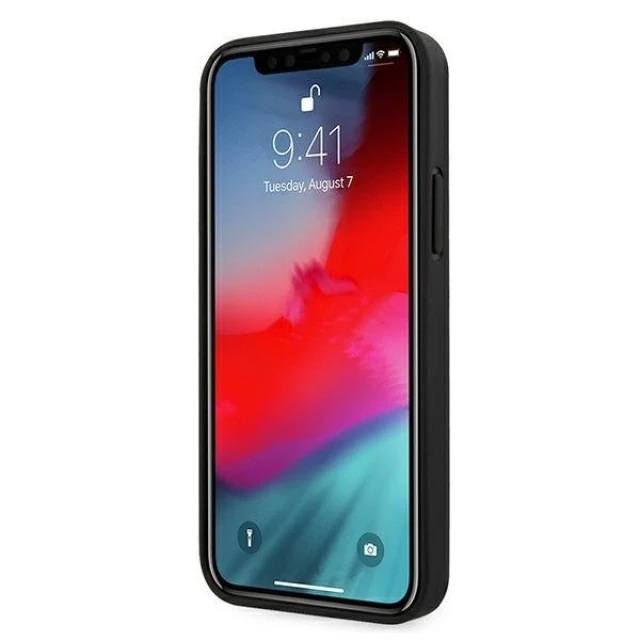 Чехол Ferrari для iPhone 12 | 12 Pro Off Track Perforated Black (FESPHEHCP12MBK)