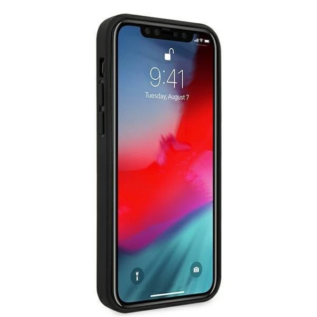 Чехол Ferrari для iPhone 12 | 12 Pro Off Track Perforated Black (FESPHEHCP12MBK)
