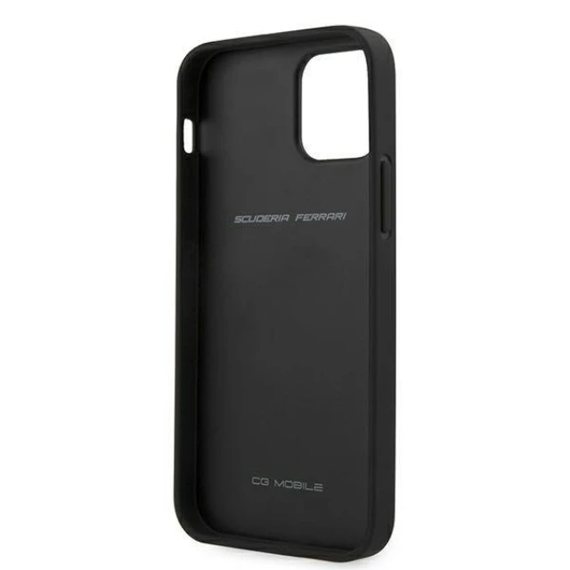 Чохол Ferrari для iPhone 12 Pro Max Off Track Perforated Black (FESPHEHCP12LBK)