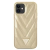 Чохол Guess V-Quilted Collection для iPhone 12 mini Gold (GUHCP12SPUVQTMLBE)