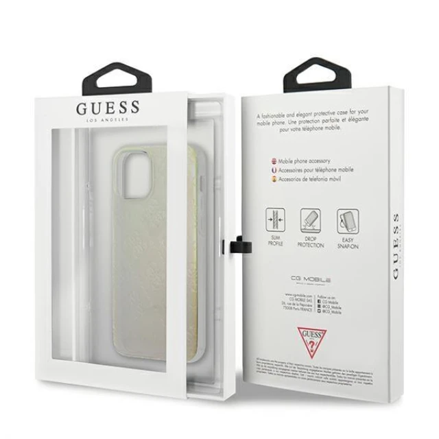 Чохол Guess Pattern Collection для iPhone 12 mini Iridescent (GUHCP12S3D4GIRBL)
