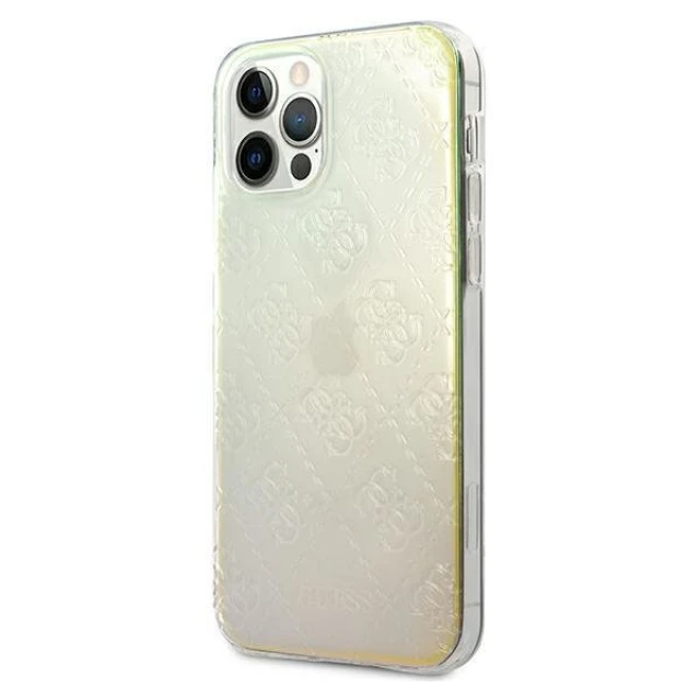 Чохол Guess Pattern Collection для iPhone 12 | 12 Pro Iridescent (GUHCP12M3D4GIRBL)