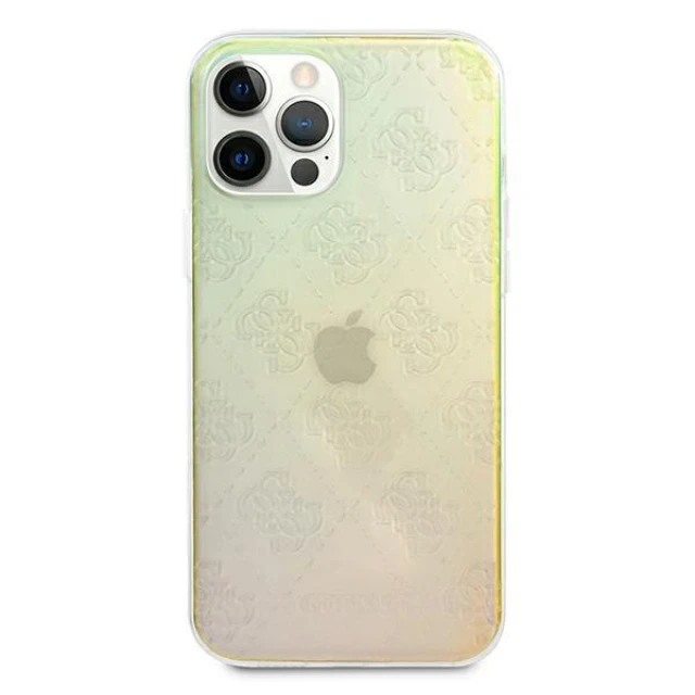 Чохол Guess Pattern Collection для iPhone 12 | 12 Pro Iridescent (GUHCP12M3D4GIRBL)