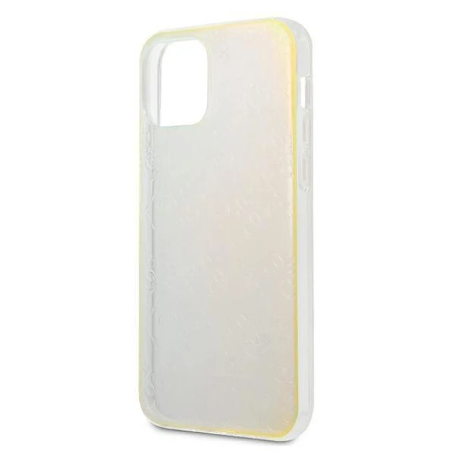 Чехол Guess Pattern Collection для iPhone 12 Pro Max Iridescent (GUHCP12L3D4GIRBL)