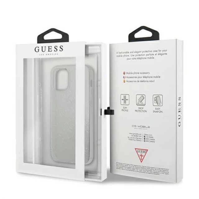 Чохол Guess Pattern Collection для iPhone 12 mini Transparent (GUHCP12S3D4GTR)