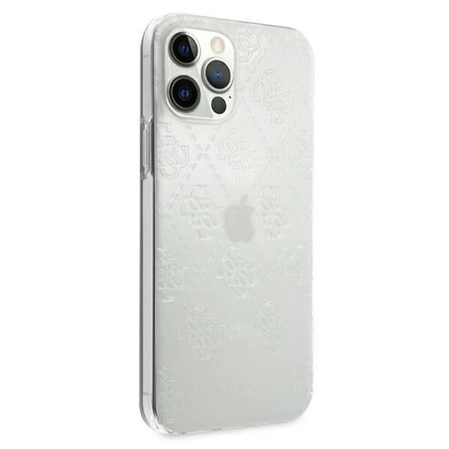Чохол Guess Pattern Collection для iPhone 12 | 12 Pro Transparent (GUHCP12M3D4GTR)
