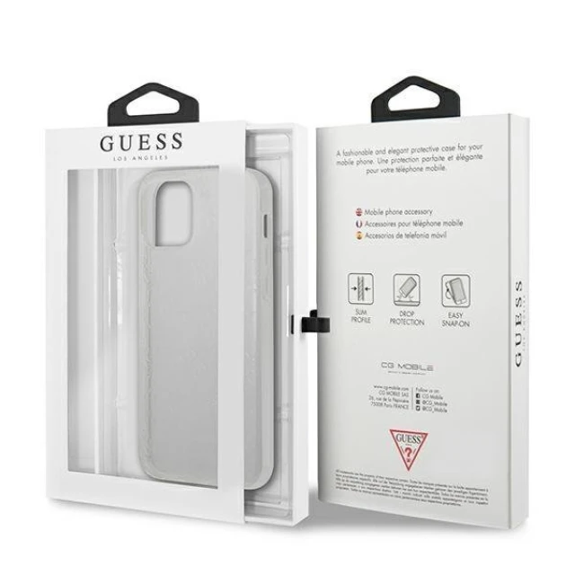 Чохол Guess Pattern Collection для iPhone 12 | 12 Pro Transparent (GUHCP12M3D4GTR)