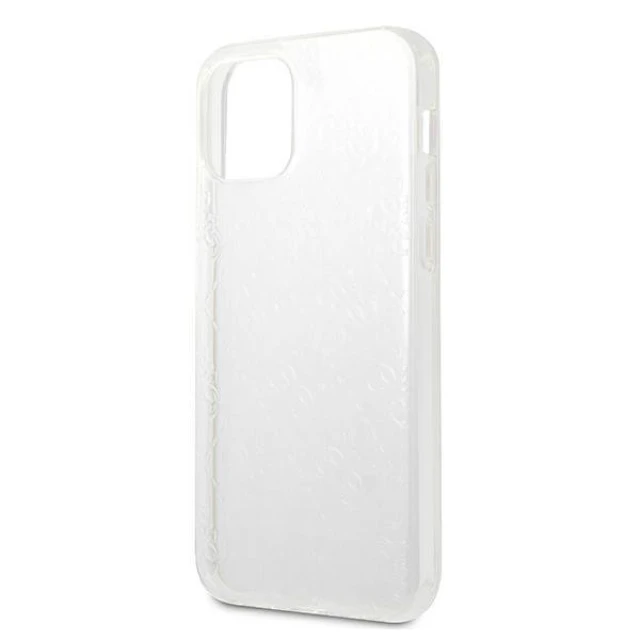 Чехол Guess Pattern Collection для iPhone 12 Pro Max Transparent (GUHCP12L3D4GTR)