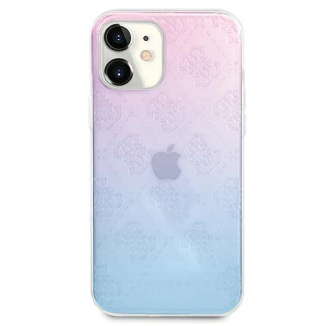 Чохол Guess Pattern Collection для iPhone 12 mini Pink (GUHCP12S3D4GGBP)