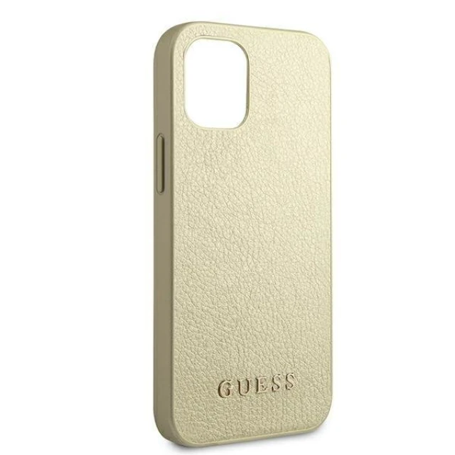 Чохол Guess Iridescent для iPhone 12 mini Gold (GUHCP12SIGLGO)