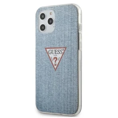 Чохол Guess Jeans Collection для iPhone 12 Pro Max Blue (GUHCP12LPCUJULLB)