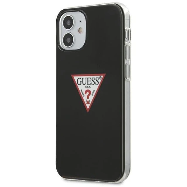 Чохол Guess Triangle Collection для iPhone 12 mini Black (GUHCP12SPCUCTLBK)