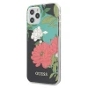Чехол Guess Flower Collection для iPhone 12 Pro Max Black (GUHCP12LIMLFL01)