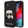 Чохол Karl Lagerfeld Karl's Head для iPhone 12 mini Black (KLHCP12SSLKHBK)