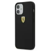 Чехол Ferrari для iPhone 12 mini On Track Silicone Black (FESSIHCP12SBK)