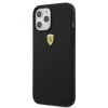 Чохол Ferrari для iPhone 12 Pro Max On Track Silicone Black (FESSIHCP12LBK)
