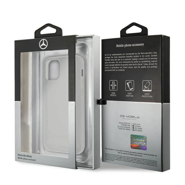 Чохол Mercedes для iPhone 12 mini Transparent Line Clear (MEHCP12SARCT)