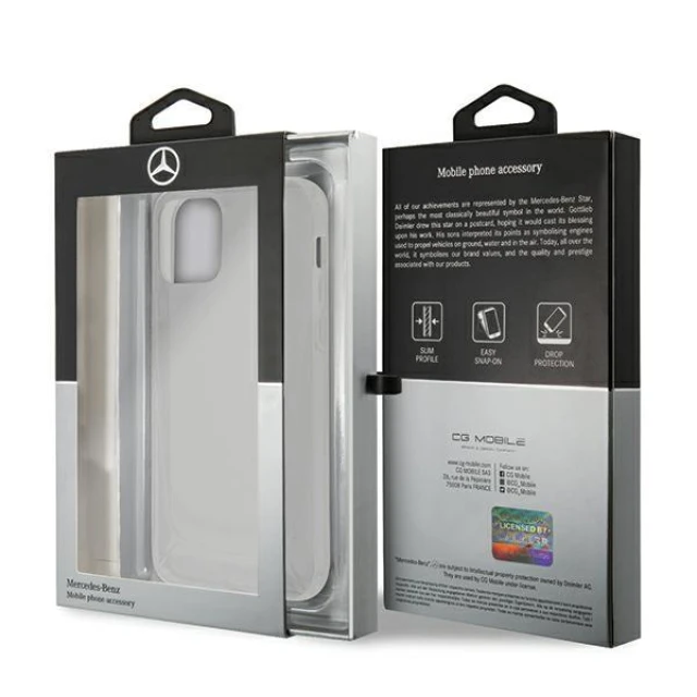 Чохол Mercedes для iPhone 12 Pro Max Transparent Line Clear (MEHCP12LARCT)