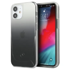 Чохол Mercedes для iPhone 12 mini Transparent Line Black (MEHCP12SARGBK)