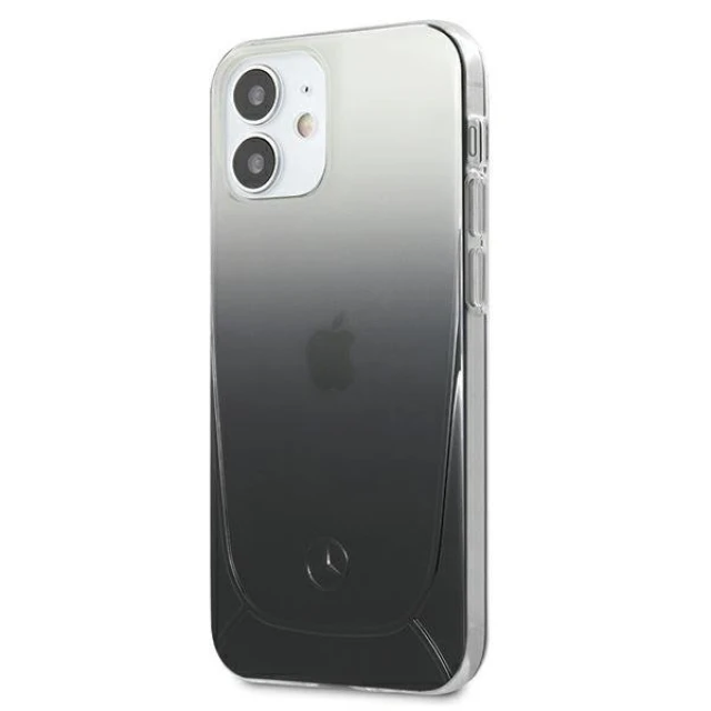 Чохол Mercedes для iPhone 12 mini Transparent Line Black (MEHCP12SARGBK)