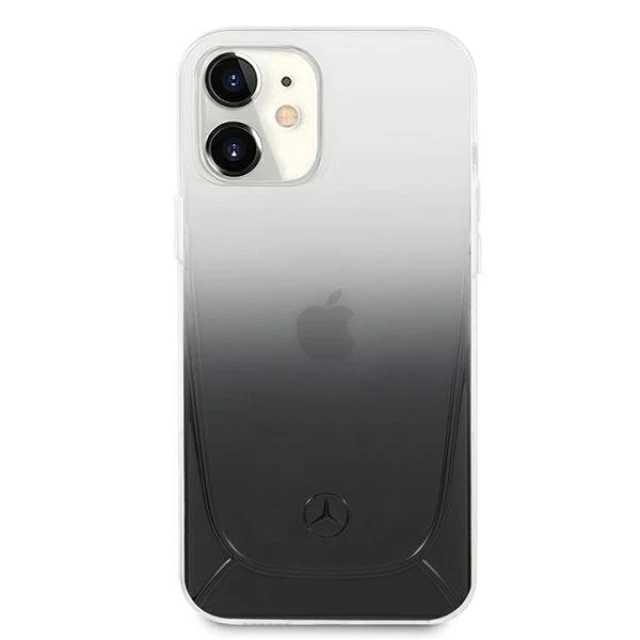 Чохол Mercedes для iPhone 12 mini Transparent Line Black (MEHCP12SARGBK)