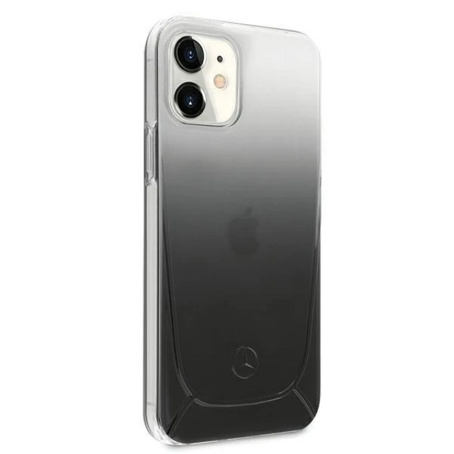 Чохол Mercedes для iPhone 12 mini Transparent Line Black (MEHCP12SARGBK)