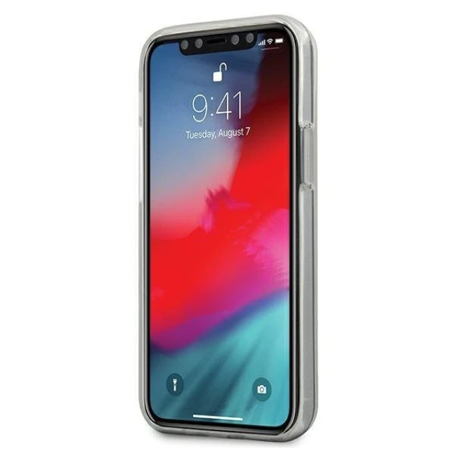 Чохол Mercedes для iPhone 12 mini Transparent Line Black (MEHCP12SARGBK)