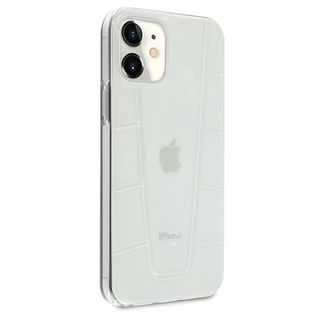 Чехол Mercedes для iPhone 12 mini Transparent Line Clear (MEHCP12SCLCT)