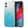 Чохол Mercedes для iPhone 12 mini Transparent Line Blue (MEHCP12SCLGBL)