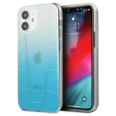 Чохол Mercedes для iPhone 12 mini Transparent Line Blue (MEHCP12SCLGBL)