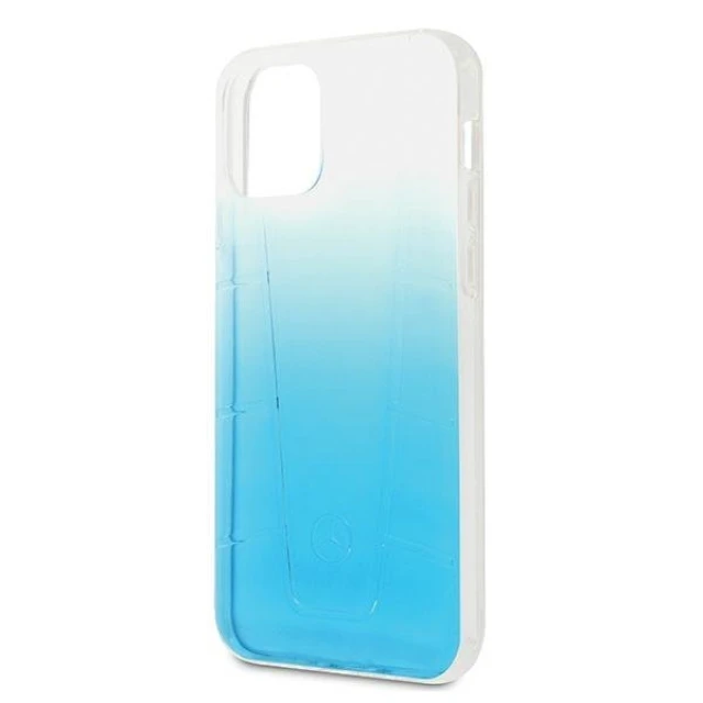 Чохол Mercedes для iPhone 12 | 12 Pro Transparent Line Blue (MEHCP12MCLGBL)