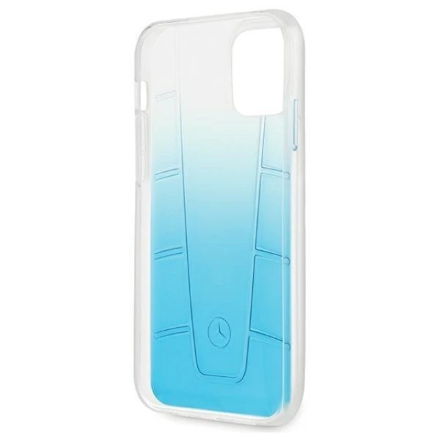 Чохол Mercedes для iPhone 12 | 12 Pro Transparent Line Blue (MEHCP12MCLGBL)