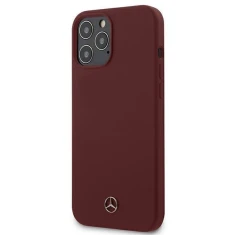 Чохол Mercedes для iPhone 12 Pro Max Silicone Line Red (MEHCP12LSILRE)