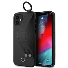 Чохол Mercedes для iPhone 12 mini Strap Line Black (MEHCP12SLSSBK)