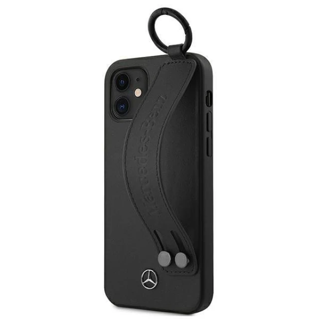 Чохол Mercedes для iPhone 12 mini Strap Line Black (MEHCP12SLSSBK)