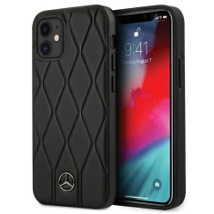 Чохол Mercedes для iPhone 12 mini Wave Line Black (MEHCP12SMULBK)