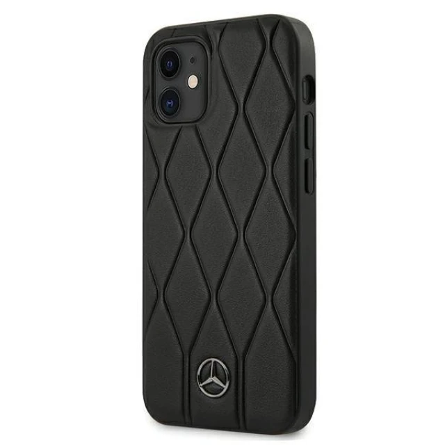 Чохол Mercedes для iPhone 12 mini Wave Line Black (MEHCP12SMULBK)