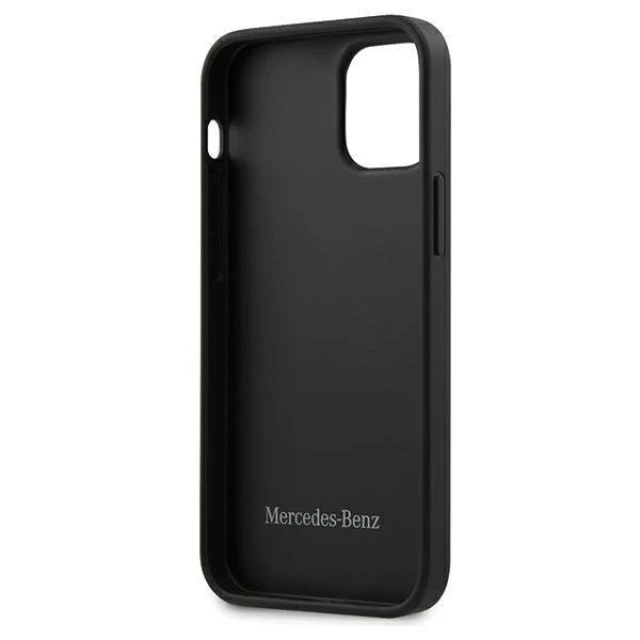 Чохол Mercedes для iPhone 12 mini Wave Line Black (MEHCP12SMULBK)