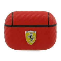 Чехол Ferrari для AirPods Pro On Track PU Carbon Red (FESAPCARE)