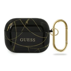 Чохол Guess Gold Chain Collection для AirPods Pro Black (GUACAPTPUCHBK)