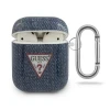 Чохол Guess Jeans Collection для AirPods 2/1 Dark Blue (GUACA2TPUJULDB)