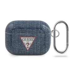 Чохол Guess Jeans Collection для AirPods Pro Dark Blue (GUACAPTPUJULDB)